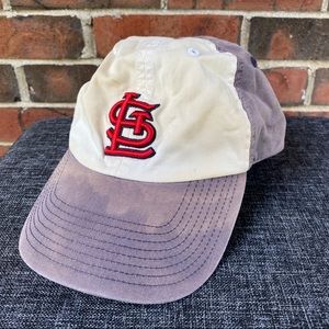 Vintage Worn Cardinals Fitted Dad Hat